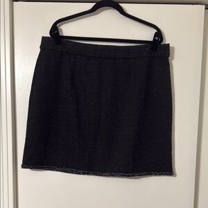 Lane Bryant Black Pencil Mini Skirt for Work